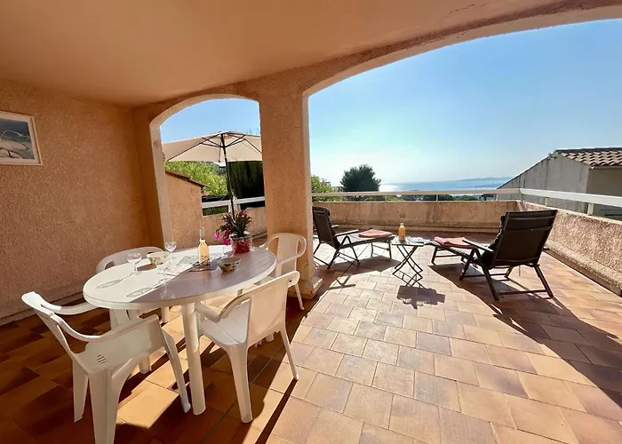 Sm180-305 Sainte Maxime Vue T2 Piscine Et Parking